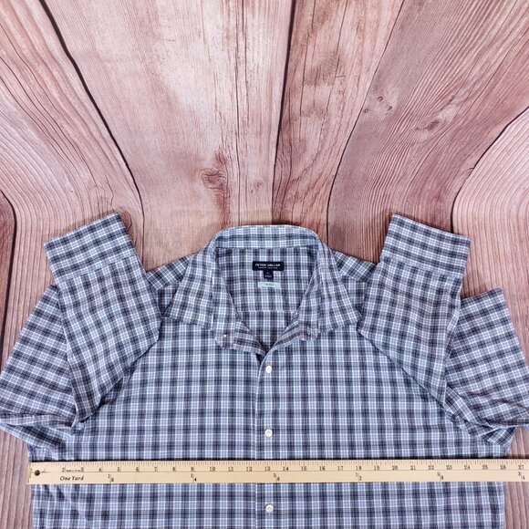 Peter Millar Crown Crafted Mens XL McAlister Performance Poplin Sport Shirt - Picture 13 of 14